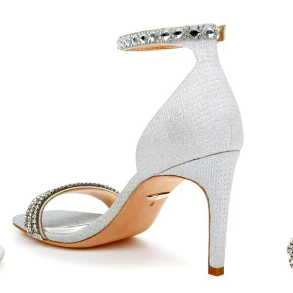 Badgley Mischka Urina Heeled Sandals NIB GORGEOUS - Picture 2 of 10